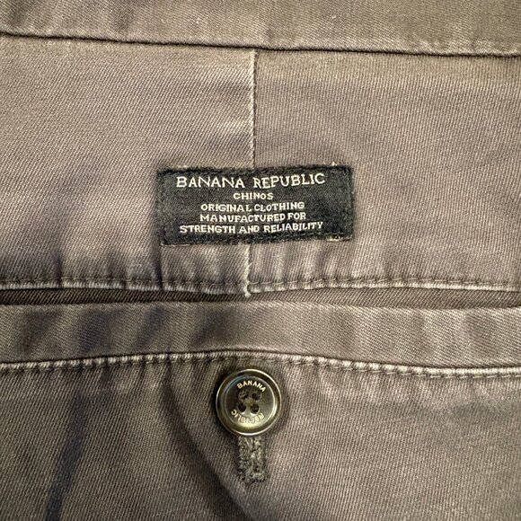 Banana Republic Chinos Emerson Straight Fit 34x32 - Picture 2 of 3